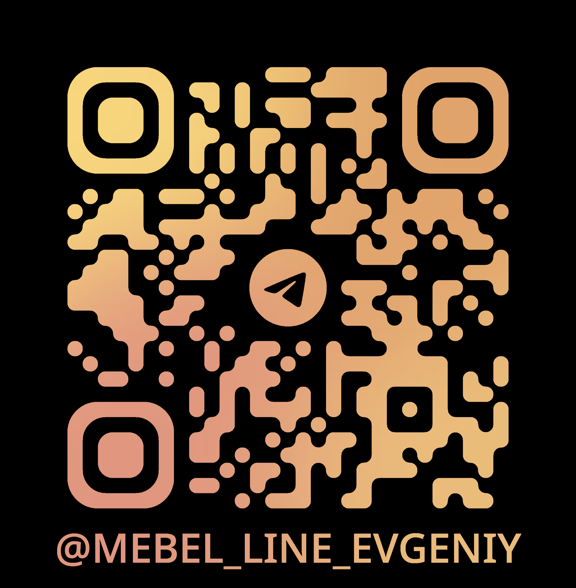 QR-код Telegram @mebel_line_evgeniy